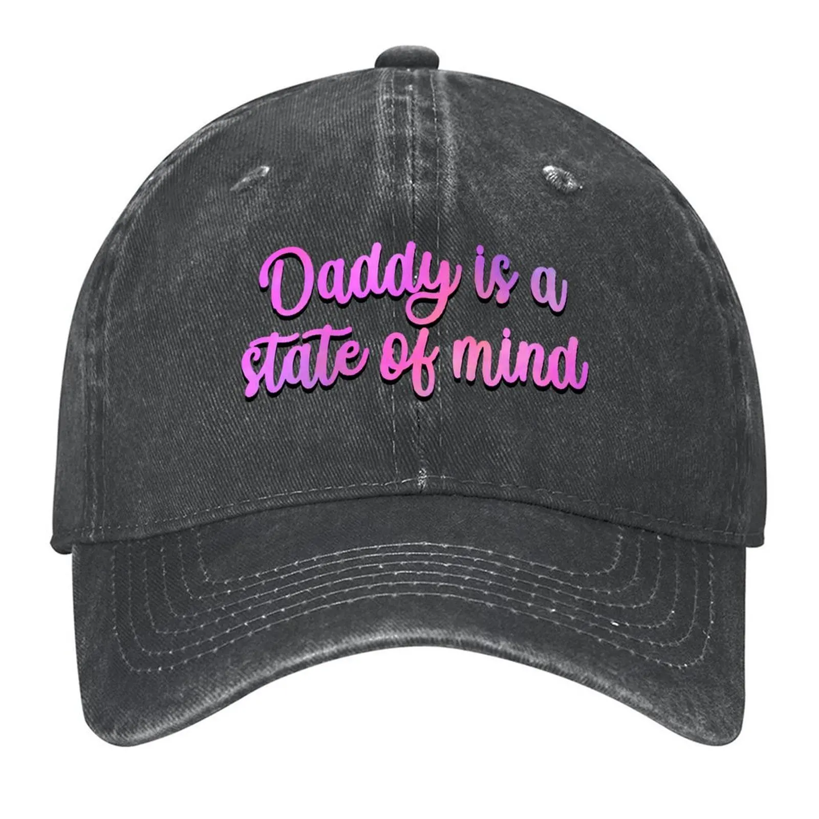 

Pedro Pascal Daddy is a State of Mind Baseball Cap Sun Cap Luxury Hat Beach Bag Funny hats For Man Women's