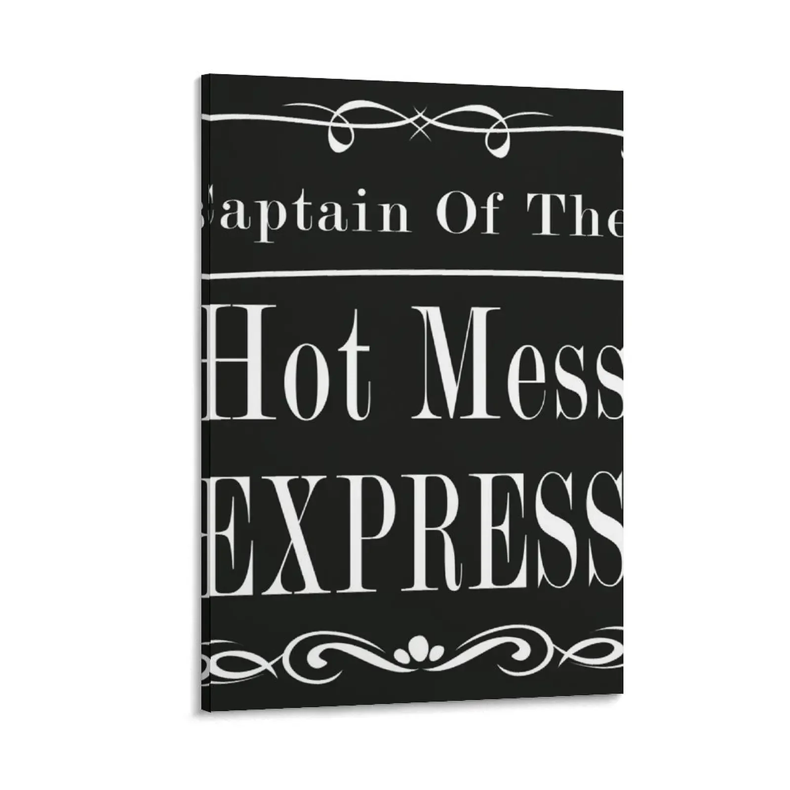 

Hot Mess Express Canvas Painting wall frame for living room home decoration luxury
