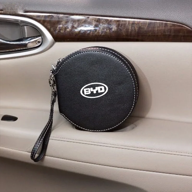 

20 Pcs Pu Leather Car Cdbag CD VCD DVD Disc Holder Portable Folder Case Carry Bag Organizer For BYD Yuan Song Max Tang Dmi Qing