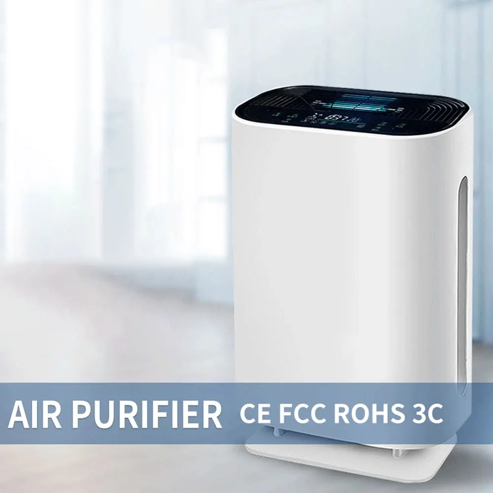 منقي الهواء المنزلي بالأشعة فوق البنفسجية التعقيم بالأشعة فوق البنفسجية آلة تطهير الهواء الداخلي Purificador aire purificadores de aire