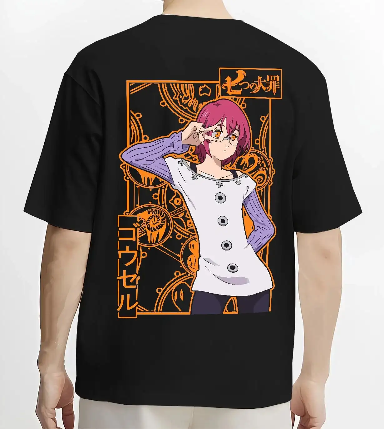 SEVEN DEADLY SINS Neues Modell Anime Lover T-Shirt Ganzjahreskleidung Persönlichkeitskleidung Übergröße Unisex Heiß begehrtes Produkt Bequem