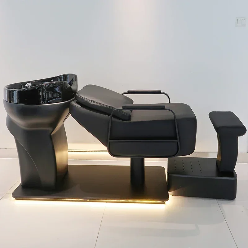 More Design High Quality Modern Customizable Commercial Furniture Massage Salon Bed Shampoo Chair – Image 6
