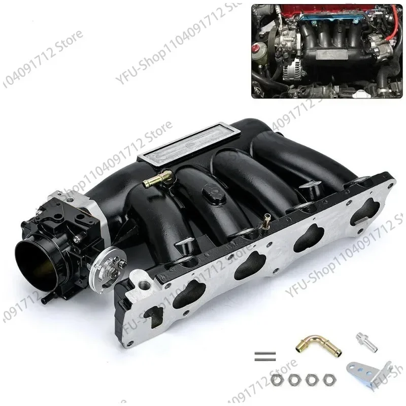 Intake Manifold with 70MM Throttle Body For K20 K24