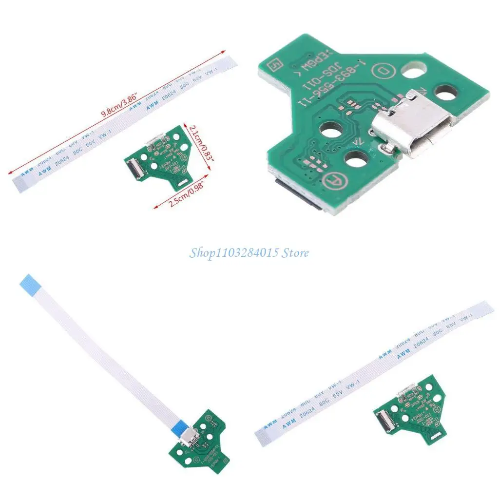 Разъем-usb-порта-для-зарядки-r6ff-с-12-контактным-кабелем-для-контроллера-jds-011