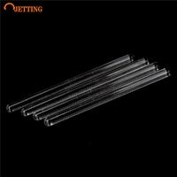 4pcs glass stirring rod transparent Lab stirring stick muddler glass stirrer for scientific experiment