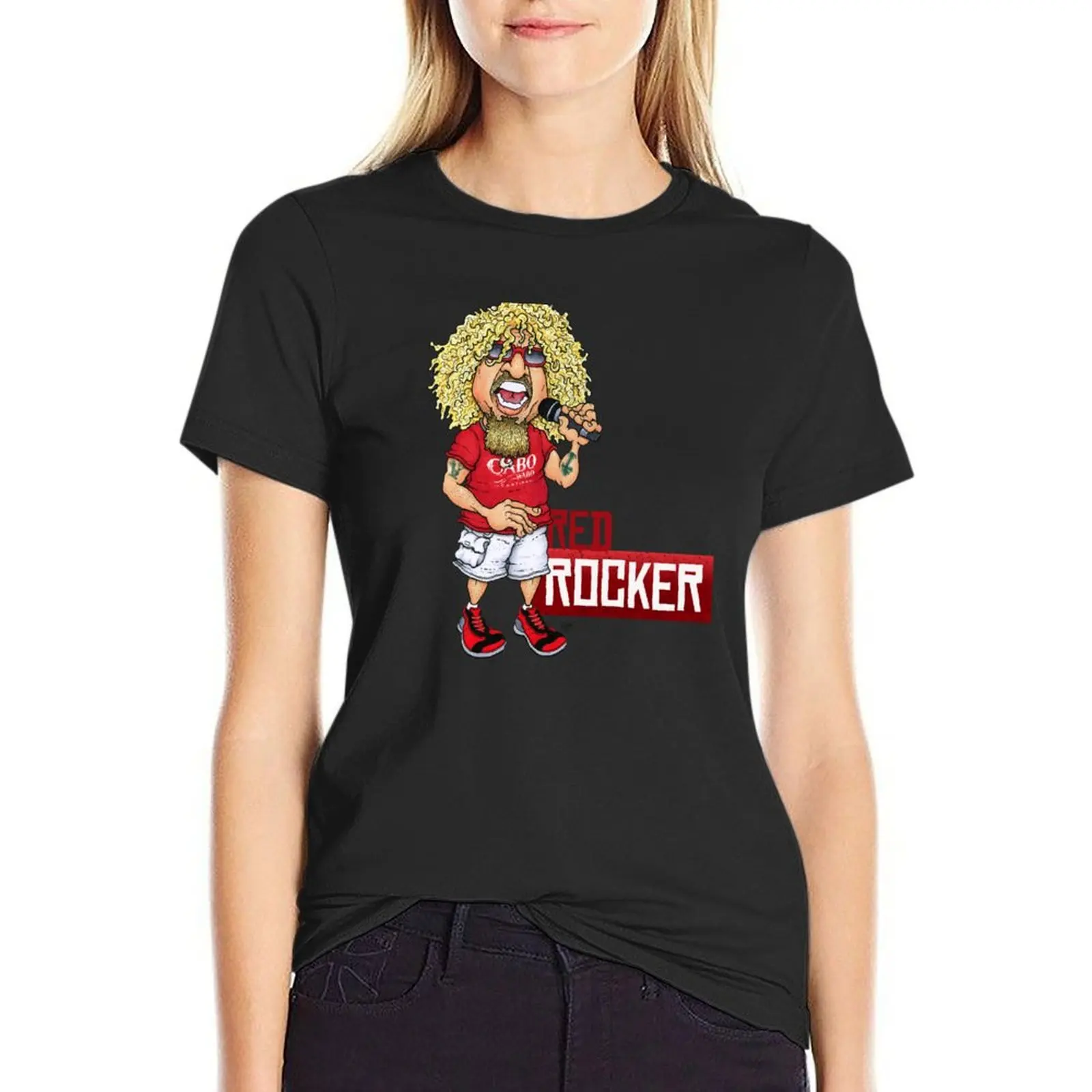 

Rock n Roll T-Shirt heavyweights customs korean fashion anime clothes tops Women