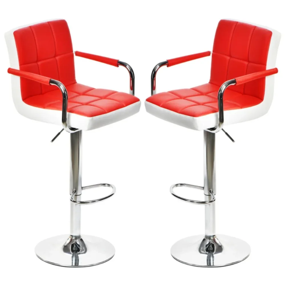 

Барный стул Jin Si Nan, вращающийся на 360 градусов, барный стул с подлокотником и спинкой, не требующий подъема, подходит для баров и кухни