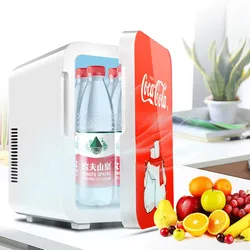 Refrigerador doméstico Semiconductor para coche, Mini refrigerador frío y cálido de doble uso para bebidas refrigeradas al aire libre