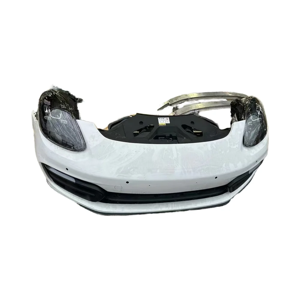 Used Car Parts for Porsche Panamera 2023 Front Nozzle Assembly Headlight Bumper  Front Bumper Complete