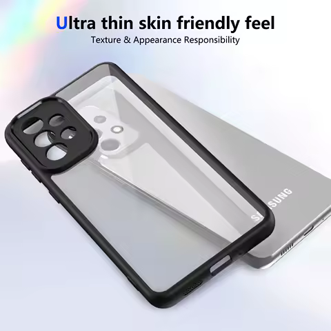 Ultra Thin Transparent Phone Case for Samsung Galaxy A53 A33 A23 A13 A52 A52S 5G A32 A22 A12 A11 A21S A31 A51 A71 4G Clear Cover