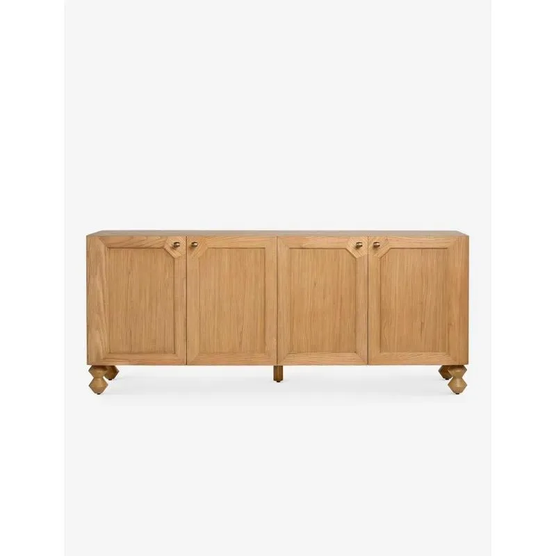 High Quality Solid Wood Luxury Sideboard and Locker Cabinet for Home Storage Elegant Design Durable Furniture Piece