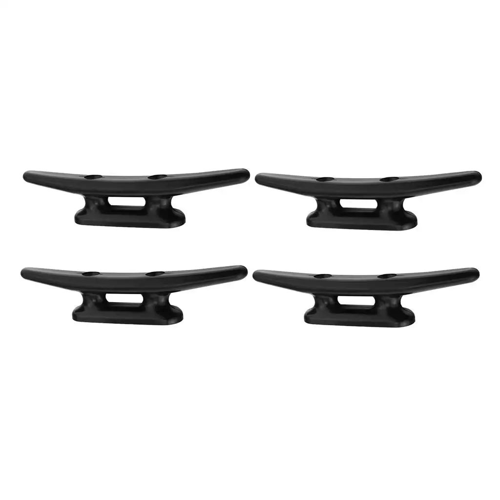 4pcs 4\" linha de âncora de barco de caiaque de iate amarrar prendedor transparente