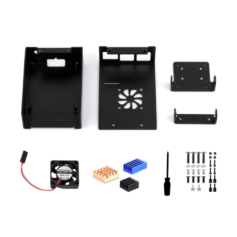 Aluminum Enclosure Combining Efficient Cooling And Camera Compatibility For Five 2 Lite Modular Expansion Needs