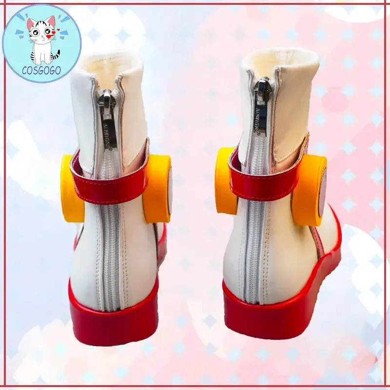 

New Anime Film RED Uta Cosplay Shoes PU Leather Women Girl Uta Boot for Party Halloween Cosplay ASLHVV2025
