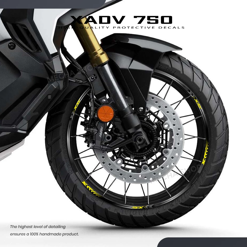 

XADV 750 2025 Motorcycle Accessories PVC Rim Stickers Kit for X ADV 750