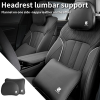 Car Headrest Neck Pillow Interior Memory Foam Waist Cushion Protector For Toyota Alphard Harrier Avalon Supra Yaris Camry Tacoma