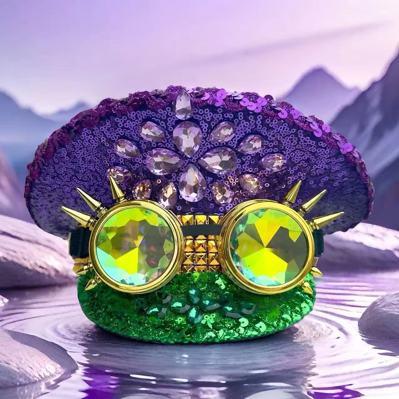 

Шляпа капитана в стиле стимпанк со стразами для карнавала, Марди Гра, винтажные военные аксессуары и головные уборы для мужчин и женщин