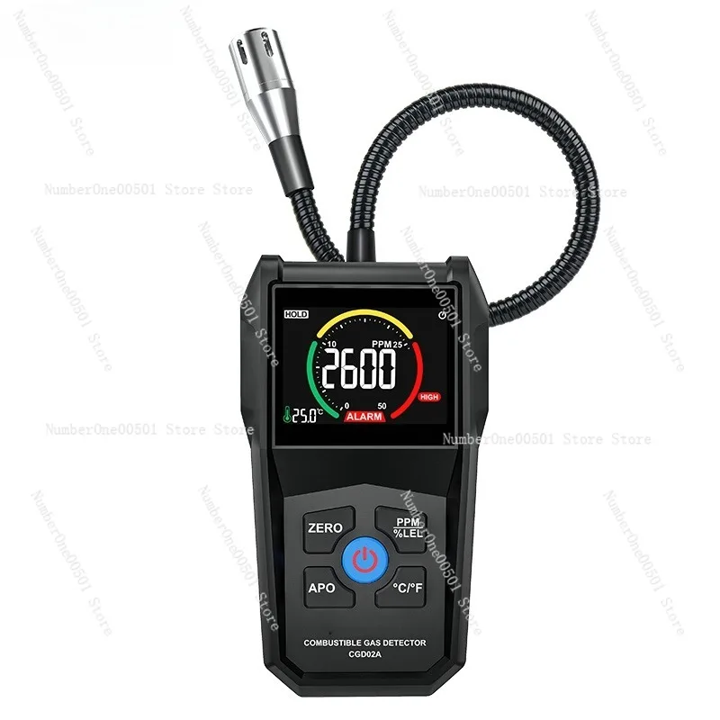 

Combustible gas detection alarm Natural gas paint concentration leak detector