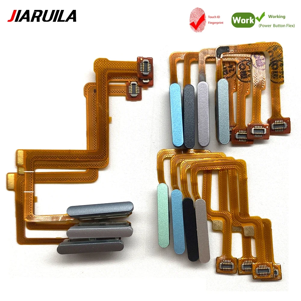NEW For Xiaomi Poco F4 GT F5 Fingerprint Sensor Scanner Touch ID Connecter Home Return Key Menu Button Flex Cable For Poco F4 image 4