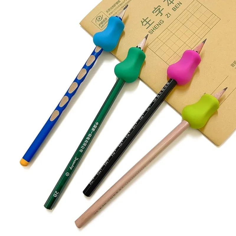 10pcs Handwriting Corrector Set, Writing Posture Pen Holder for Kids Handwriting Correction