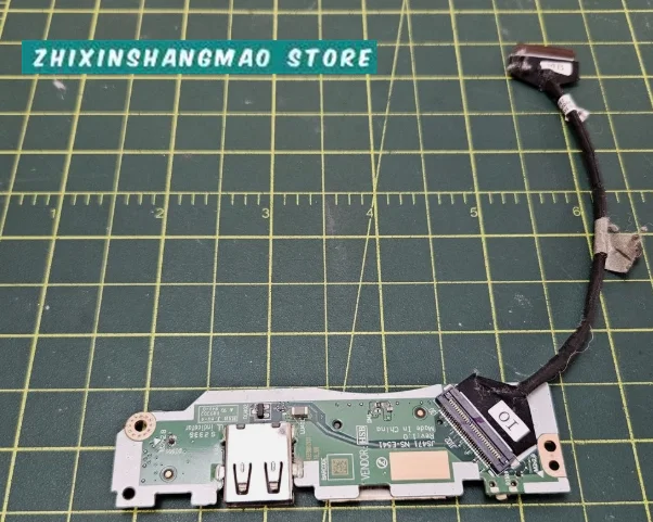 JS471 NS-E541 For Lenovo IdeaPad 1 14ALC7 82R3 Laptop USB SD Card Reader Power Button Board Cable 5C50S25327