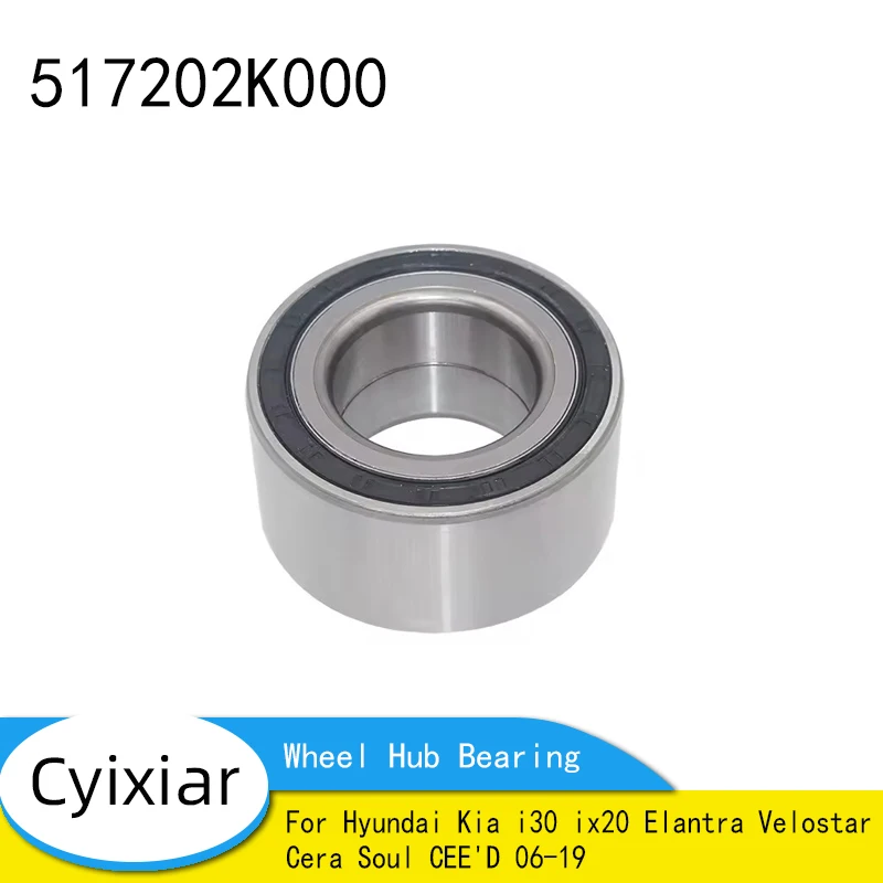 

Подшипник ступицы переднего колеса для Hyundai Kia i30 ix20 Elantra Velostar Cera Soul CEE'D 06-19 517202K000 51720-2K000