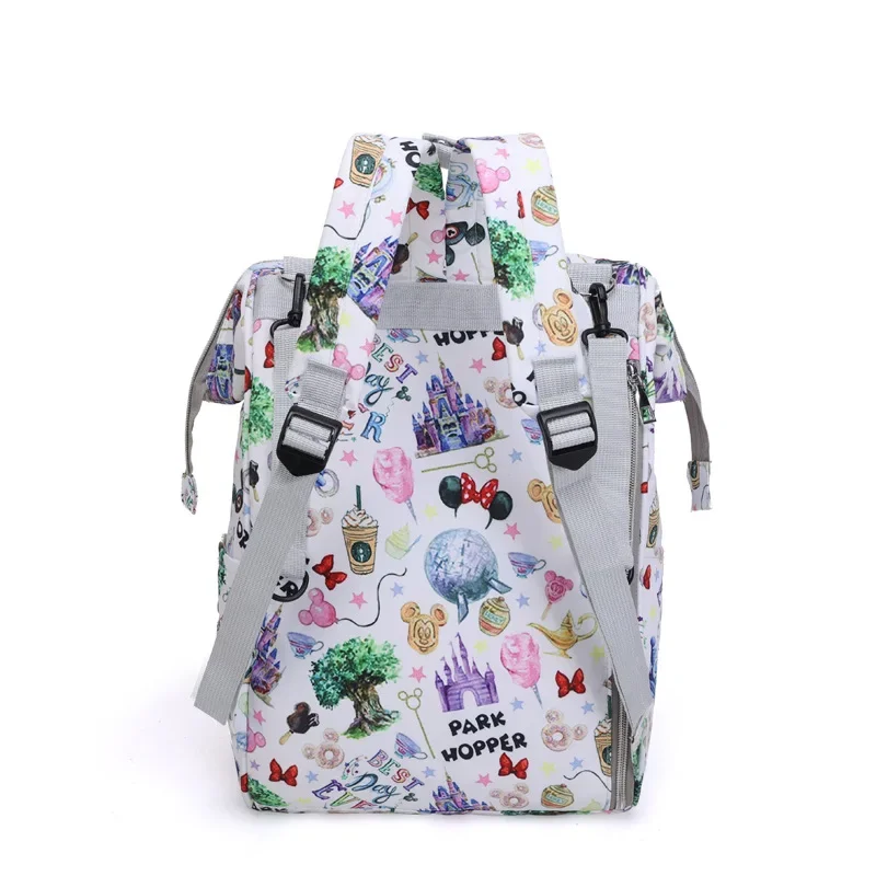 Disney New Backpack, Simple and Fashionable Outing Mother and Baby Bag, Casual Large-capacity Trendy and Fashionable Mommy Bag