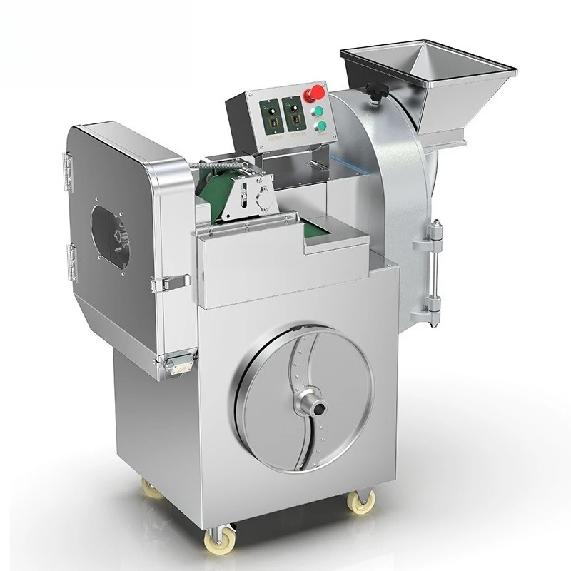

Commercial vegetable cutter, multi-plate switching, slicing, shredding and dicing, one-click, time-saving and multi-functional