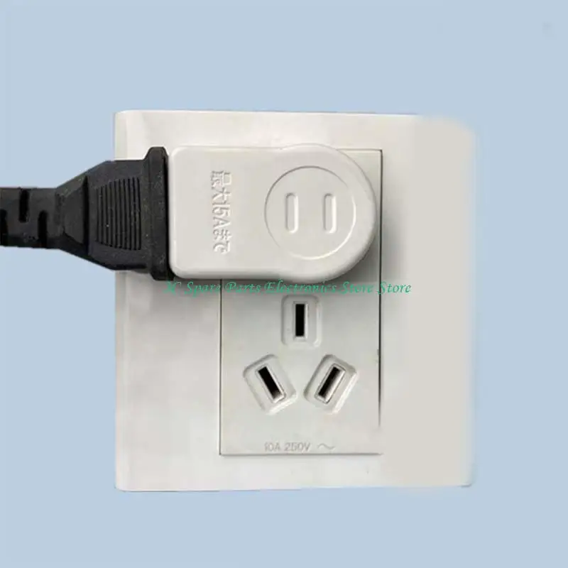 SZ Plug Male to Female Socket 2 Outlets Plug Extender, Wall Plug Adapter