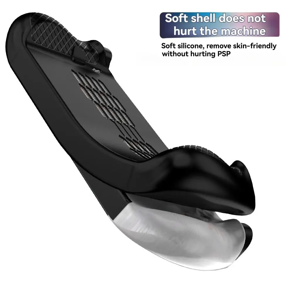 Silicone Protective Case Shockproof Anti-scratch Handheld Game Console Cover Protector Soft Shell for Lenovo Legion Go S