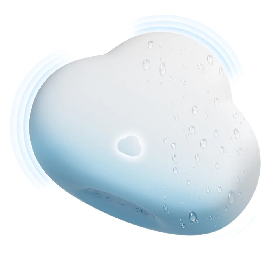 Cloud Shape Mini Vibrator Pocket Clitoral Stimulator Rechargeable Waterproof Silicone Massager Discreet Adult Sex Toys For Women