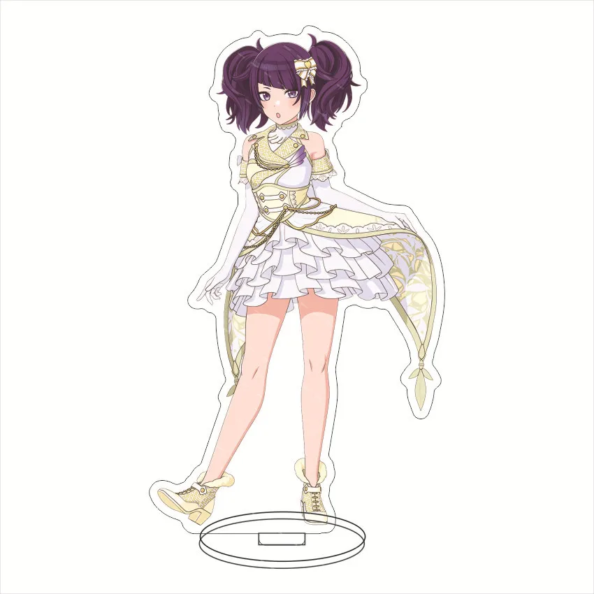 16CM Anime Game Figure THE IDOLM@STER SHINY COLORS‌‌ Sakuragi Mano Kazano Hiori Shirase Sakuya Cos Acrylic Stand Ornaments Gifts view 4