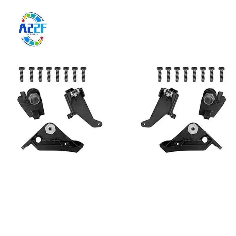 

A22F-1пара комплектов ремонтных креплений кронштейна передней фары для Mercedes-Benz E-CLASS W207 C207 2009-2012 A2078200114 A2078200214