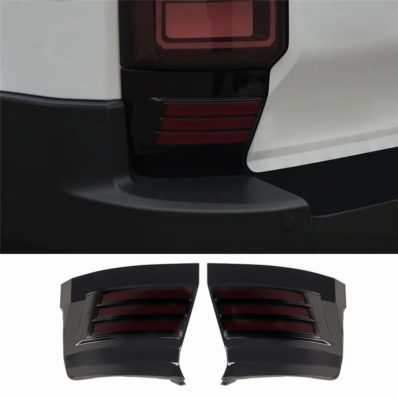 

Excellent-LED Rear Bumper Light For Toyota Land Cruiser 250 Prado LC250 2024 2025 Car Accessories Black