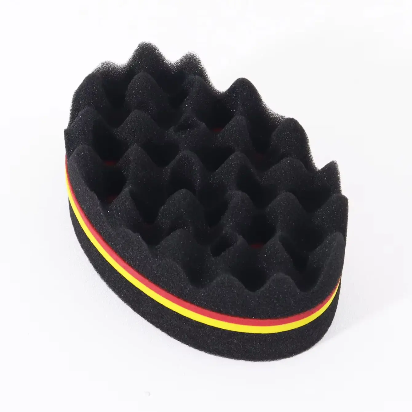 قطعة واحدة من أدوات العناية بالتجعيد الأفريقي، إسفنجة تجعيد، مناسبة لتصفيف موجة الشباك الأفريقية الخاصة بشعر مستعار حقيقي