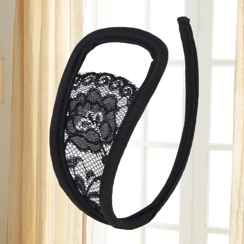 

Сексуальные женские C-стринги с цветочным кружевом C-стринги, прозрачные эротические трусики, нижнее белье с цветочным принтом, женские трусики