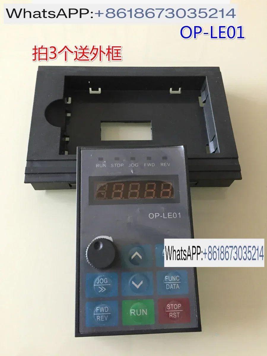 BD330 Series Control Panel, Frequency Converter, Operação Interruptor Manual, OP-LE01