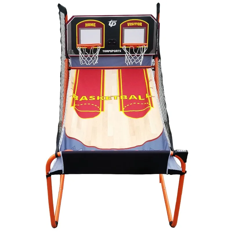 Two person shooting machine adult indoor electronic scoring basketball rack fitness entertainment shooting game machine