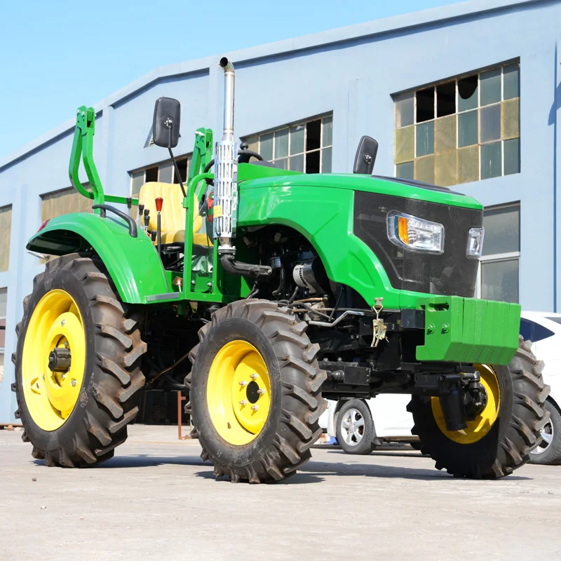 New Tractors Mini 4x4 Industrial Garden Farm Lawn Mower Tractor Wheels Walking Tractor Agricultural Machinery with Core Engine