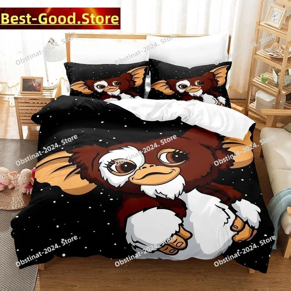 

3D Fashion Gremlins Bedding Set Printed single Comforter Quilt Bed Cover Duvet Cover Pillow Case 3 Pieces Sets Kids Adult Size