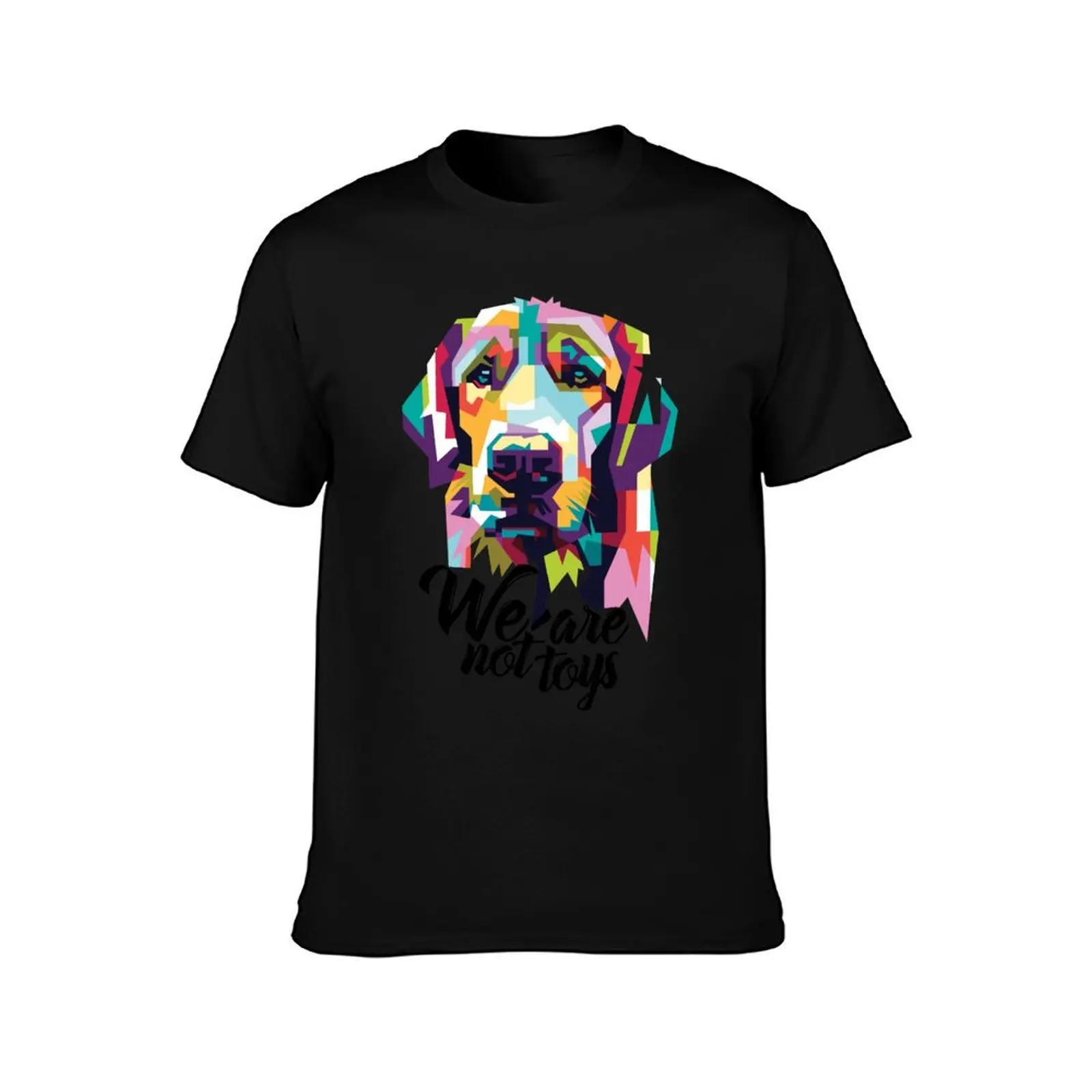 We Are Not Toys - Animal Rights T-Shirt, Summer Casual Cotton Tee, Oversized Streetwear Tops, Vintage Graphic Print, 100% Cotton