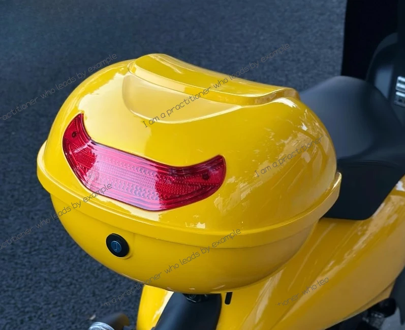 

For Honda Free Today50 Motorcycle Trunk Tail Accessories Original paint color scheme Storage