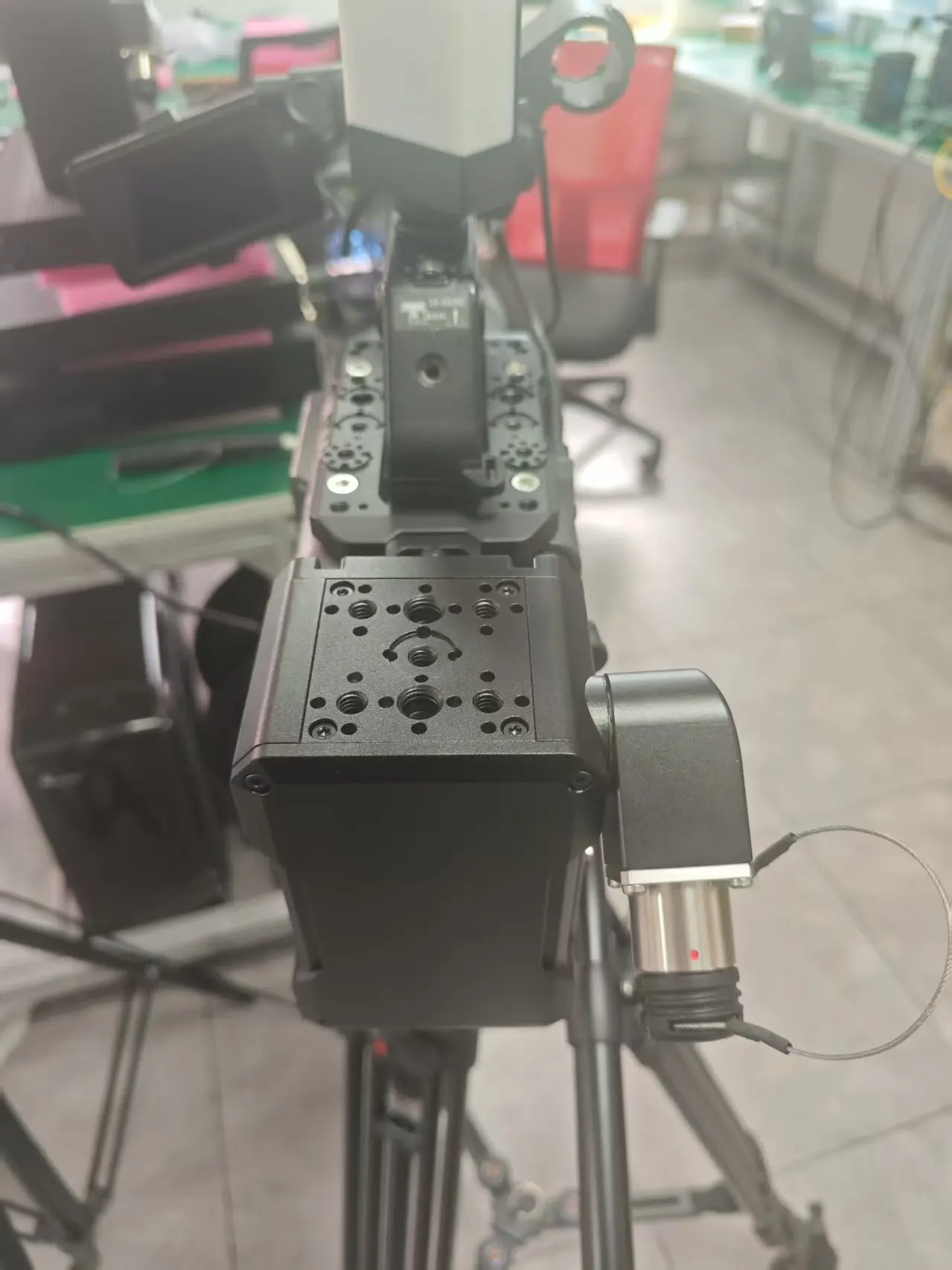 نظام كاميرا الاستوديو EFP SYSTEM 4K CAMERA 12G-SDI محول الألياف