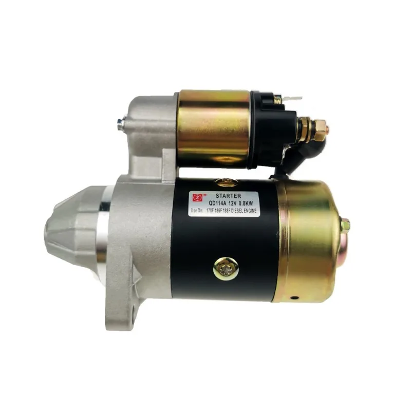 QD114A Starter 12V 170F 178F 186F 192F Starter Motor