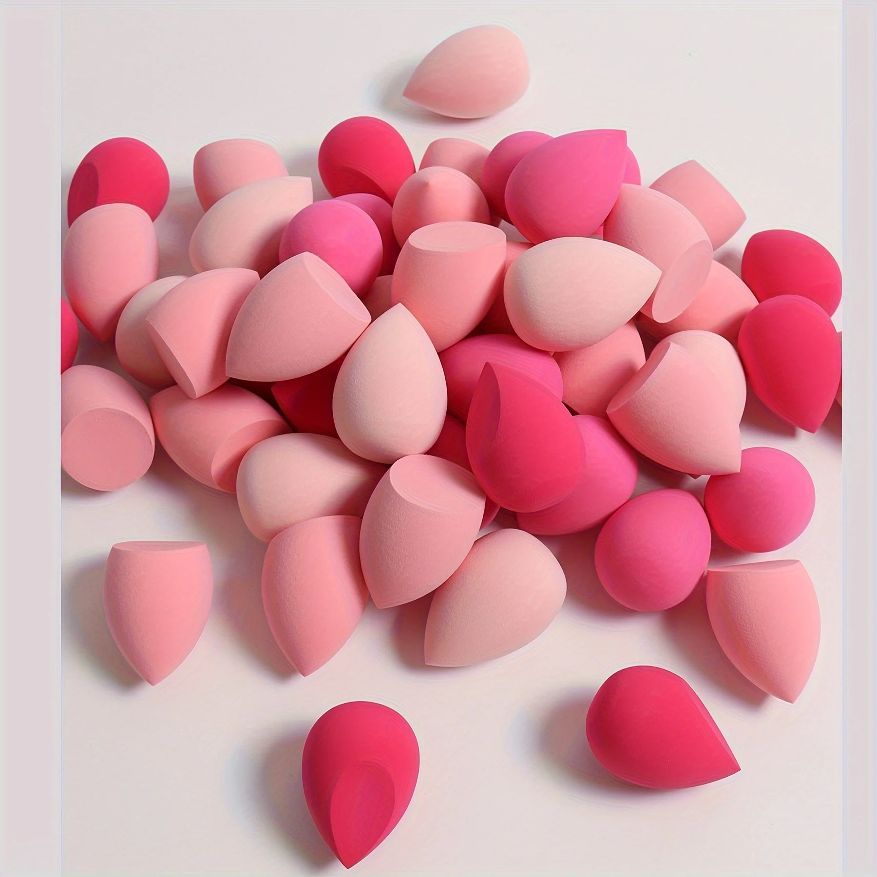 7/18Pcs Makeup Sponge Set Dry Wet Dual Use Beauty Blender Cosmetic Egg Puff for Liquid BB Cream Foundation Powder Application