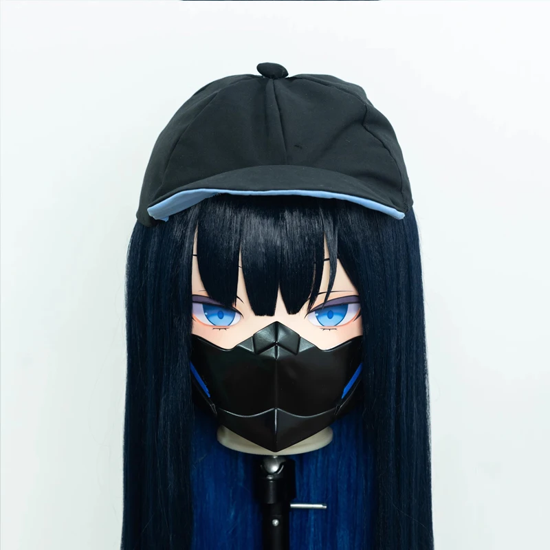 

Anime Customize Full Crossdress Masks Female/Girl Cartoon Character Kig Cosplay Kigurumi Masks BJD Resin Japanese Anime Masks