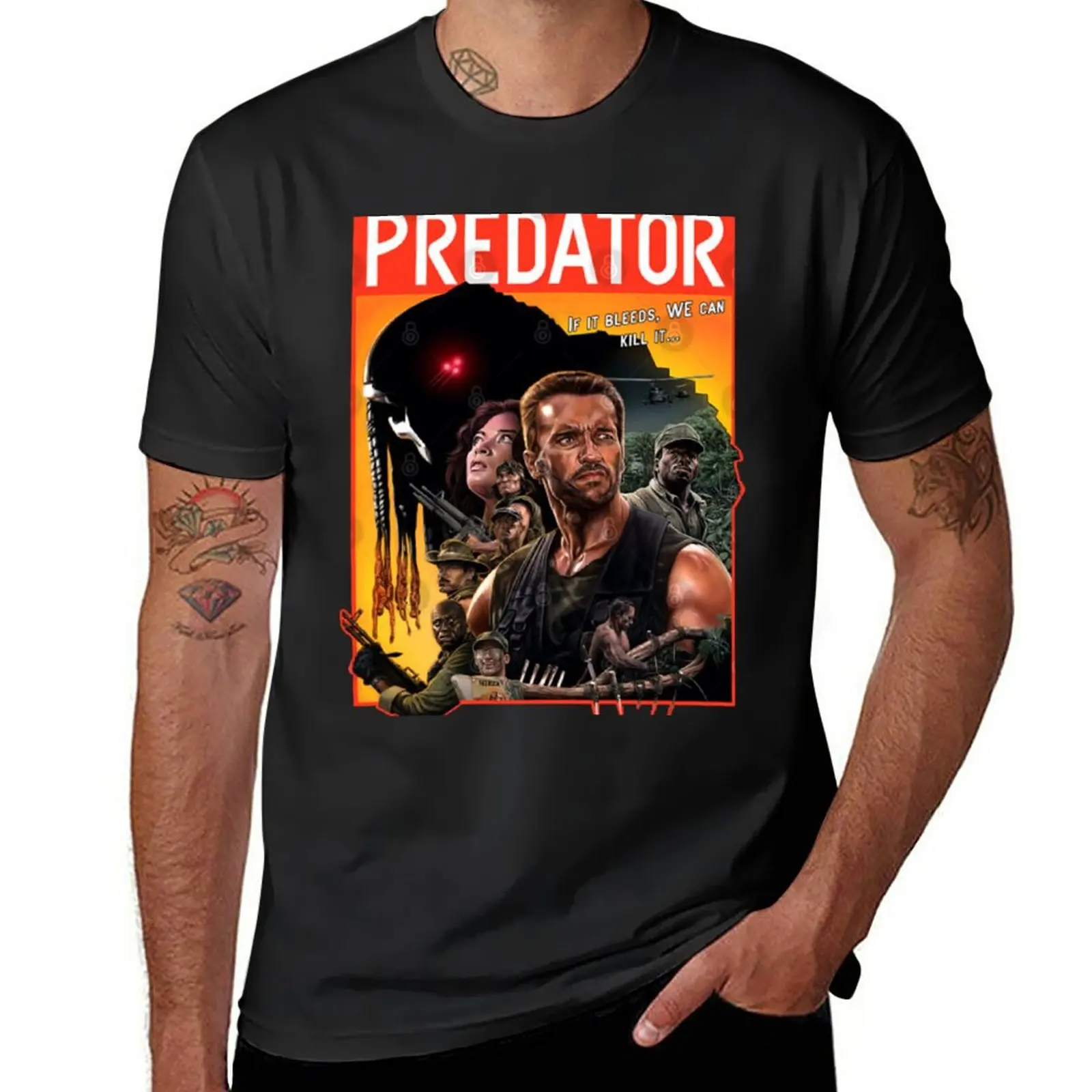 

New "If it Bleeds, We can KILL IT!" T-Shirt T-Shirt cute tops funny t shirt Men's t shirts