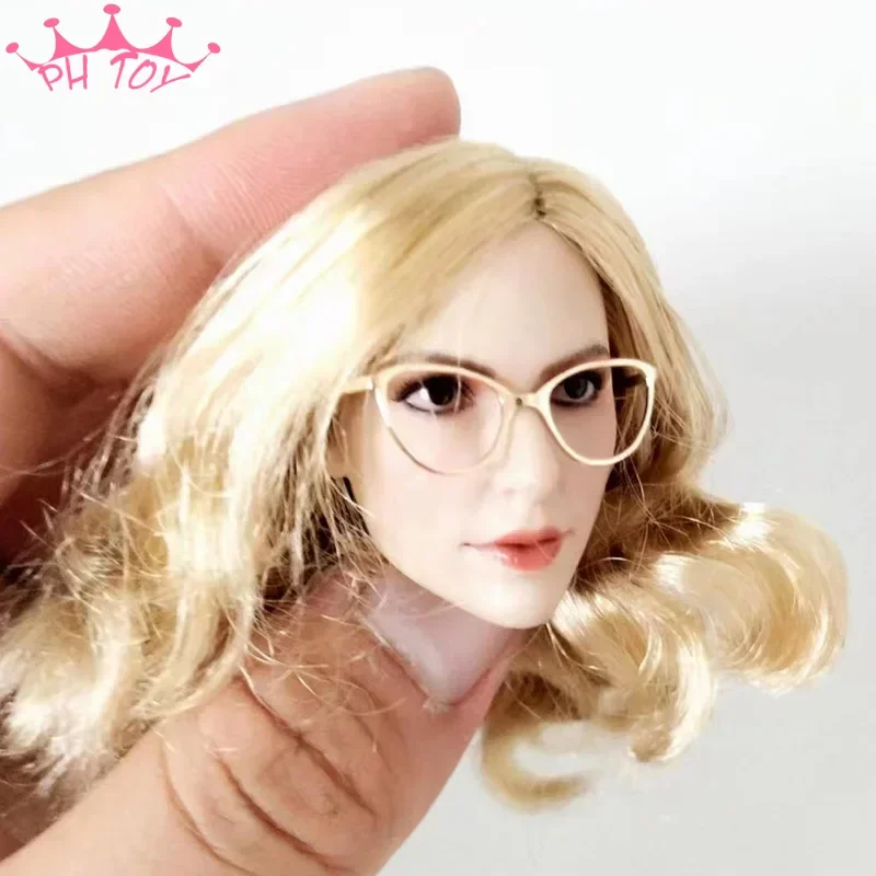 

1/6 Scale Female Soldier Glassess Metal Eyeglass Frame Without Lenses Model for 12in Action Figure Doll Toys