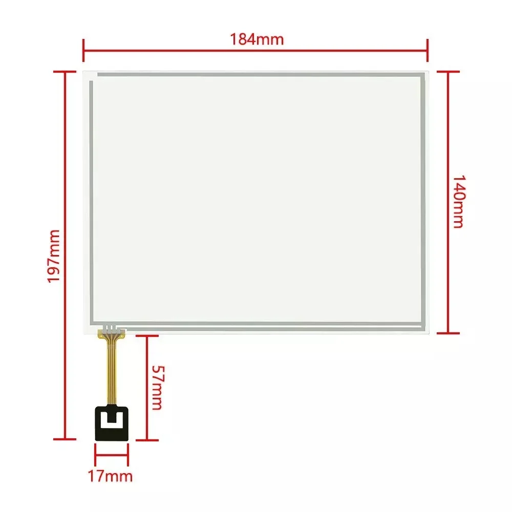 

8.4" Touch Screen Digitizer for Dodge Journey Uconnect 3 RB5 RE2 Radio Navi Unit