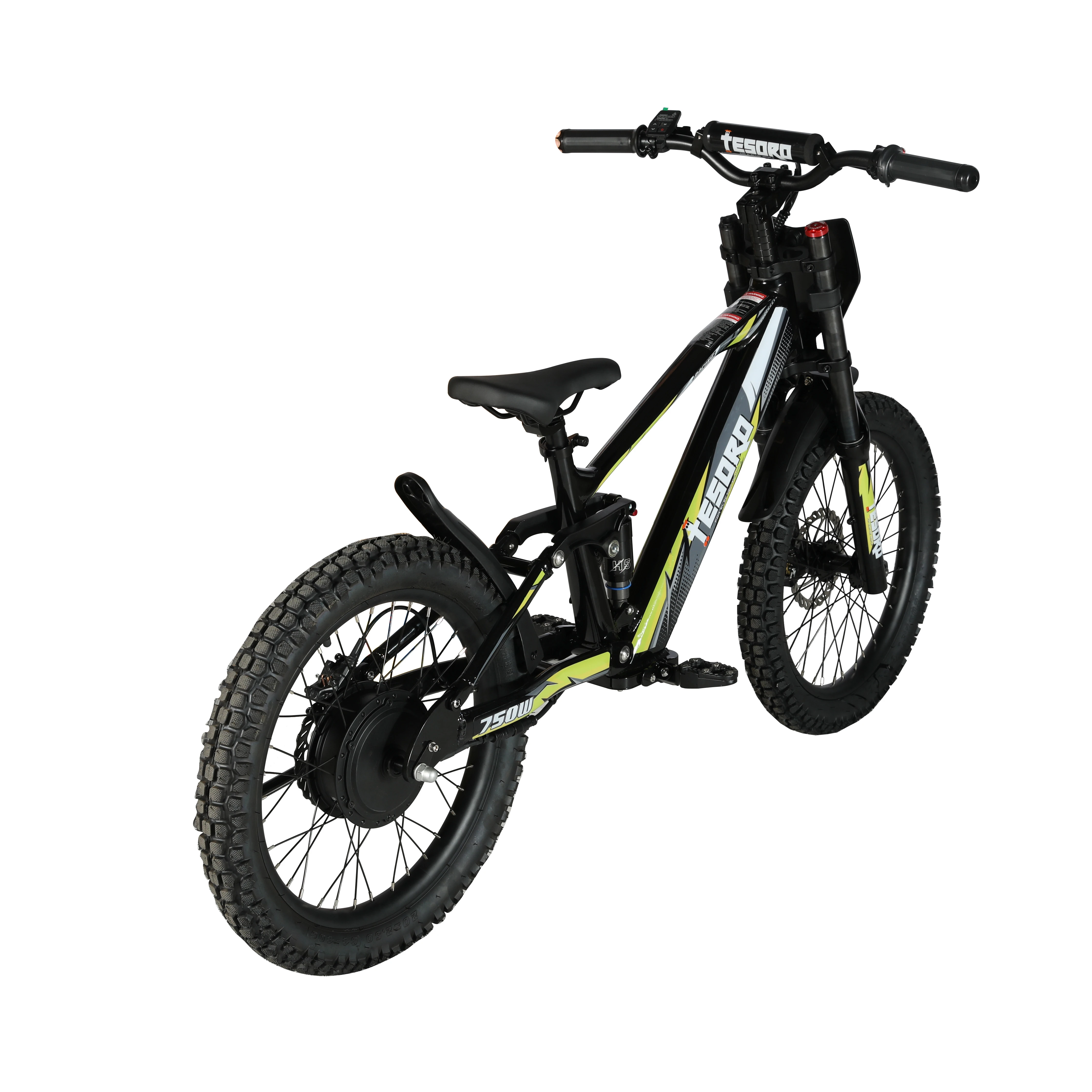 18-inch / 20-inch High-quality Four-link Suspension Frame 500W - 750W Motor Dual-wheel Children's Bicycle